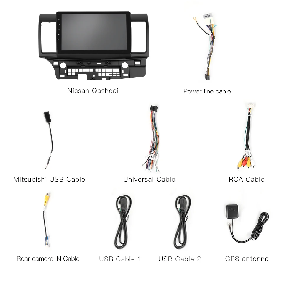 Android 8,1 Автомобильный gps плеер gps Радио для Mitsubishi Lancer 10 Galant с 2G+ 16G четырехъядерный без dvd радио мультимедиа стерео