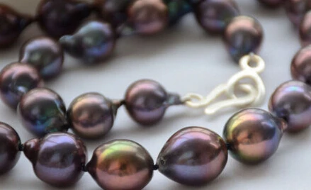 

song voge gem nanJ0551 black faceted agate white rice pearl necklace