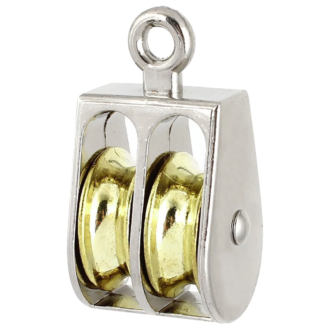 25mm Diameter metal Double Sheave Fixed Eye Rope Pulleyin Pulleys from