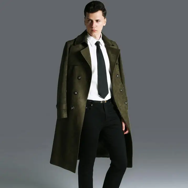 Trench coat vert homme Clearance