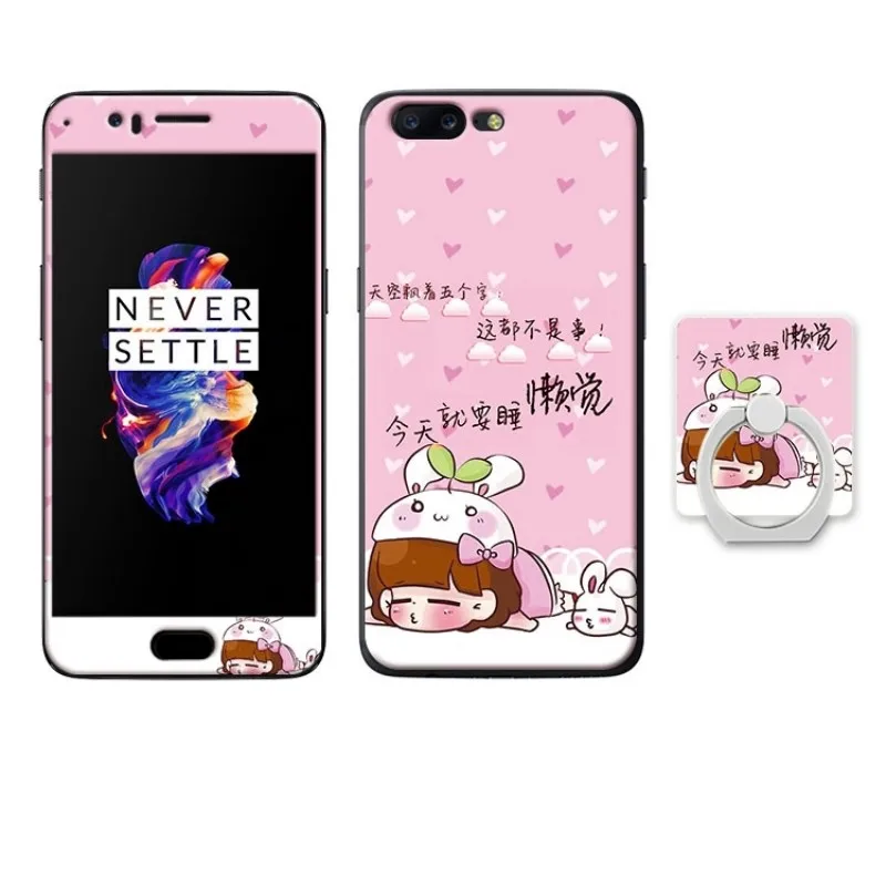 oneplus 5 case cover glass screen protector  (10)