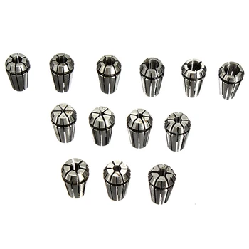 

13 pcs ER11 collets 1-7mm Set For CNC milling tool engraving