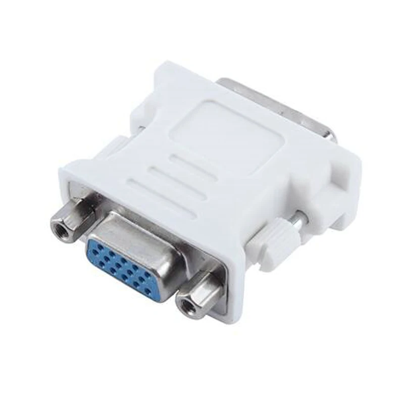 DVI 24+5 Male to VGA Female Converter DVI to VGA adapter VGA Adapter Convertor for PC Laptop Tablet Projector