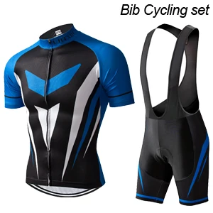 Bib Cycling Set Uhtxhu, летний комплект для велоспорта, Мужская одежда для горного велосипеда, одежда для гонок, одежда для велоспорта, Майо, Ropa Ciclismo, комплекты для велоспорта - Цвет: Bib Cycling Set