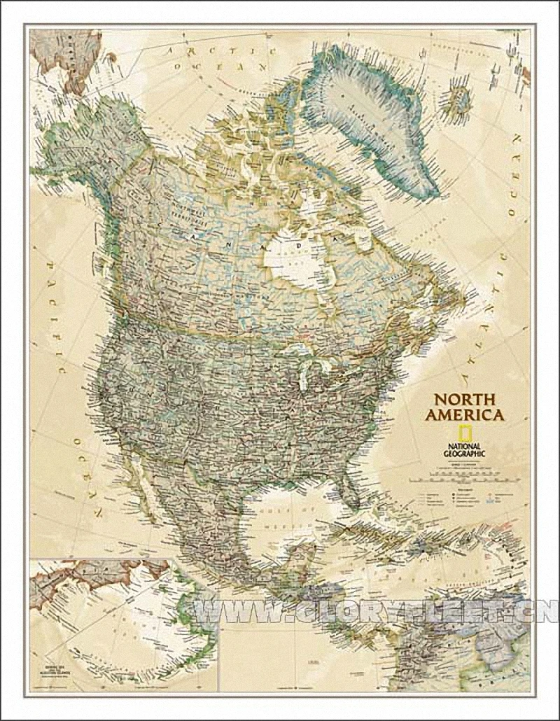 Карта Сша Настенная Купить