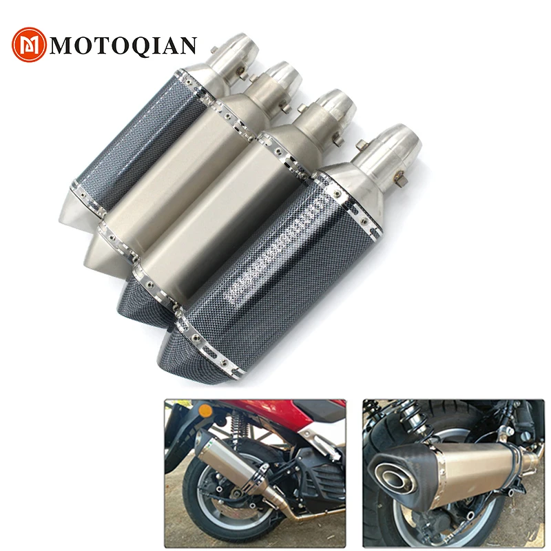 

Motorcycle Exhaust For Yamaha MT-10 FZ6 FZ1 FZ8 TMAX 530 500 YZFR6 tracer db Killer muffler pipe accessories motorbike parts