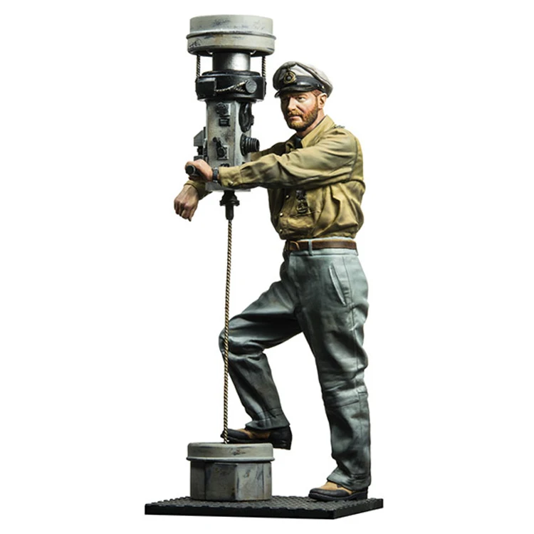 1/16 scale Набор фигурок из смолы WW2 commander неокрашенный и разобранный 16127D|Наборы для