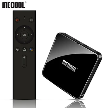 

MECOOL KM3 Android 9.0 Voice Control TV Box WiFi Bluetooth 4.1 USB 3.0 4K Smart Set Top Box Media Player Amlogic S905X2 2.4G 5G