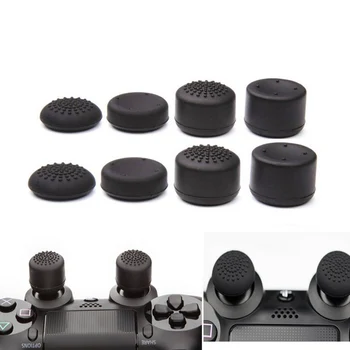 

8pcs/Lot Enhanced Silicone Analog Controller Thumb Stick Grip Cap Skin Cover for Sony PlayStation 4 PS4 Slim PRO ps4 Accessories