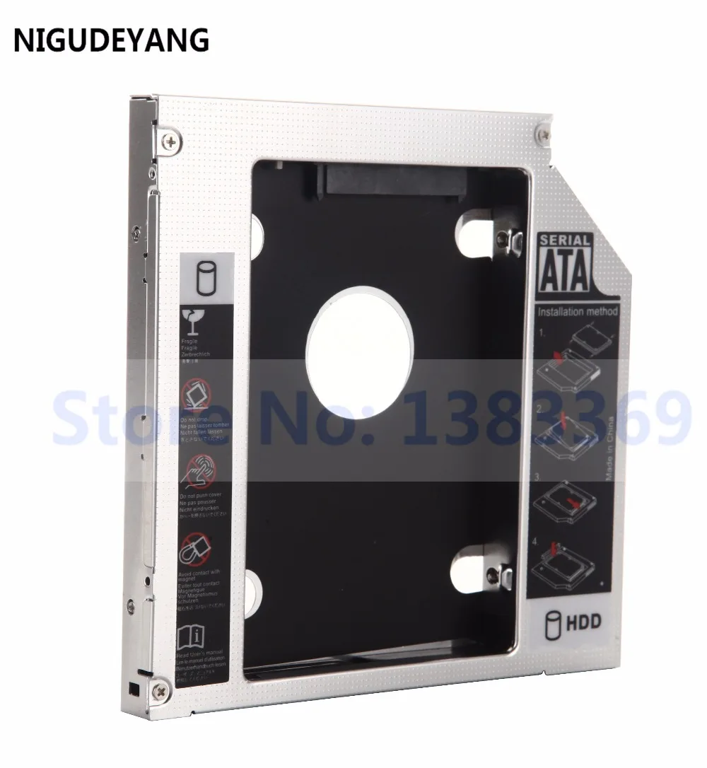 NIGUDEYANG 2nd SATA жесткий диск HD SSD корпус Caddy адаптер для sony VGN-FW21E VGN-NW20SF