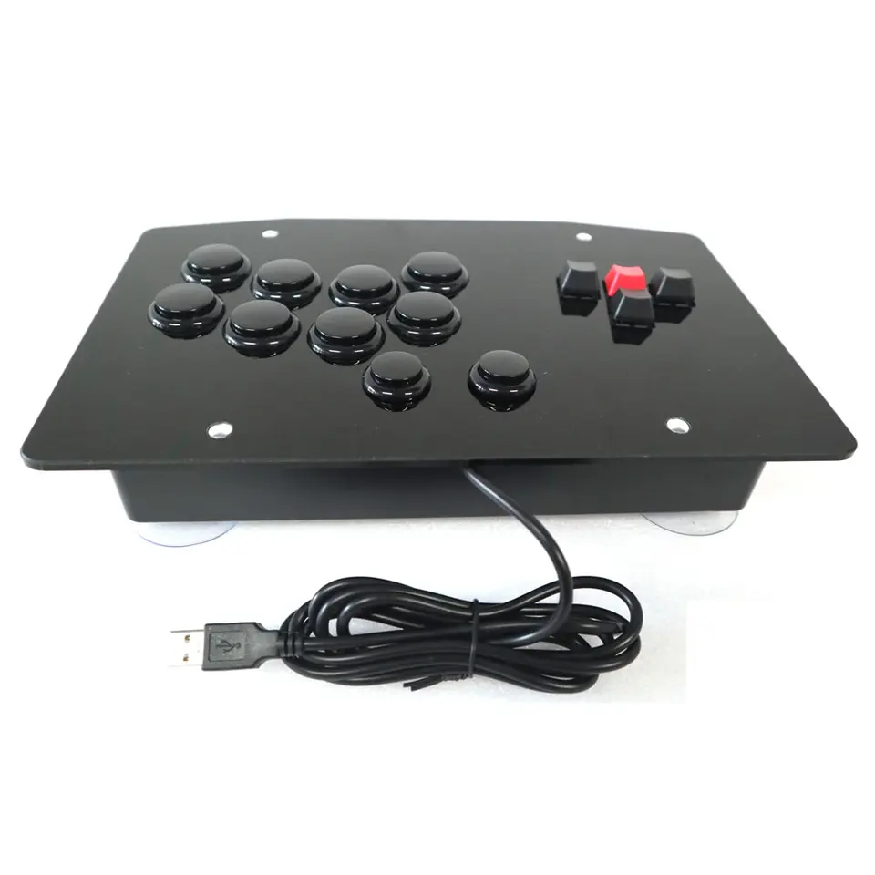 Rac J500k Keyboard Arcade Fight Stick Game Controller Joystick For Pc Usb