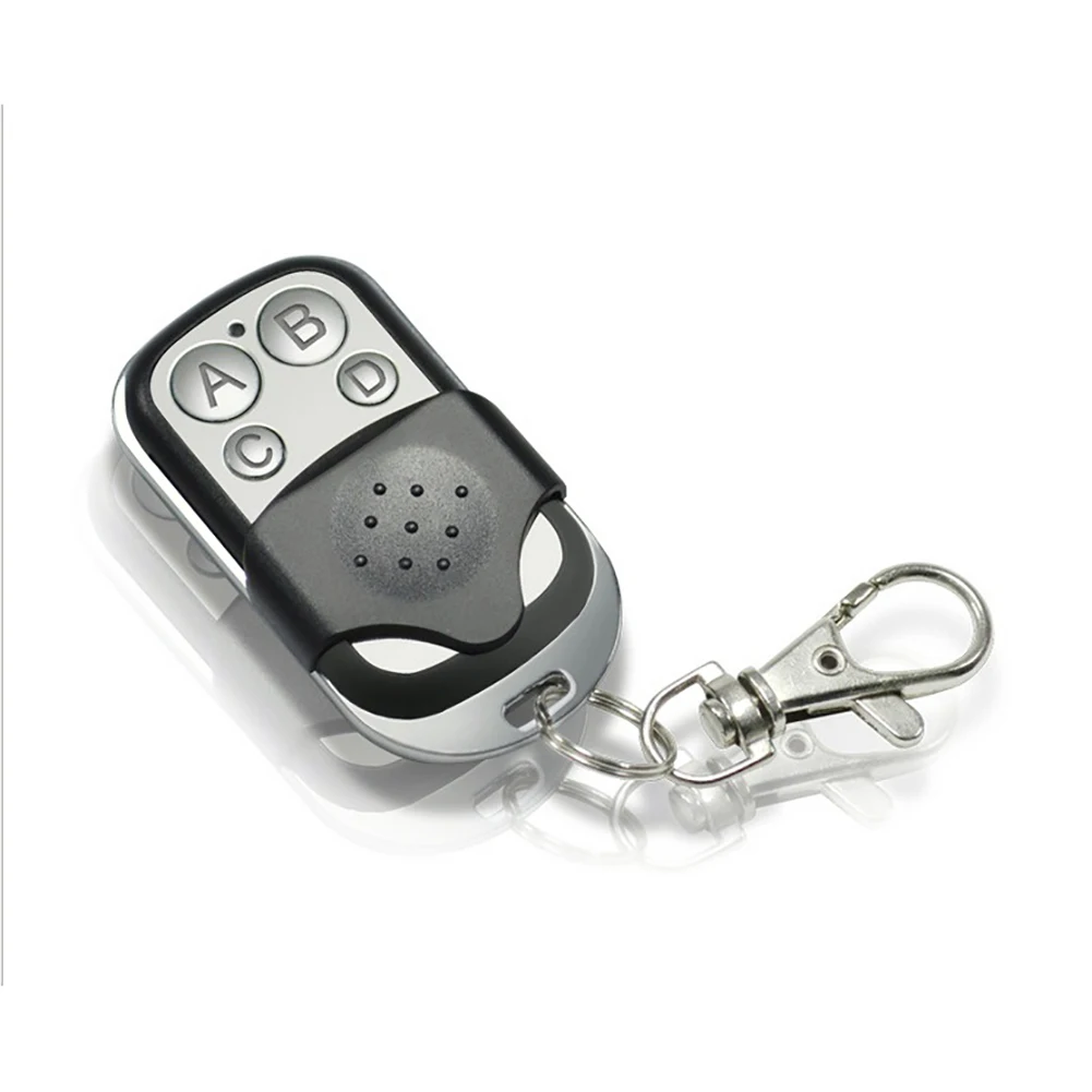 

Portable 433mhz Garage Door Remote Control Presentation Universal Car Gate Cloning Rolling Code Remote Duplicator Opener Key Fob