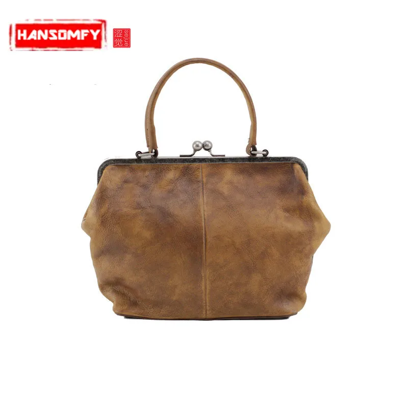 

Genuine Leather Women Handbags doctors wrapped in the first layer of leather female imported leather tannets shoulder bags