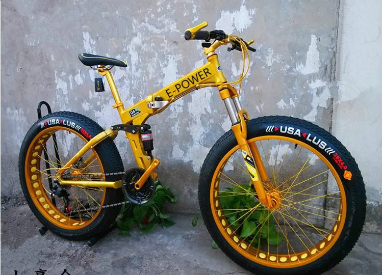 Best Kalosse 24 speed DIY colors 26er mountain bike 26*4.0 tires M310 Snow mountain bicycle folding Beach bike 4 Best Kalosse 24 speed DIY colors 26er mountain bike 26*4.0 tires M310 Snow mountain bicycle folding Beach bike 4