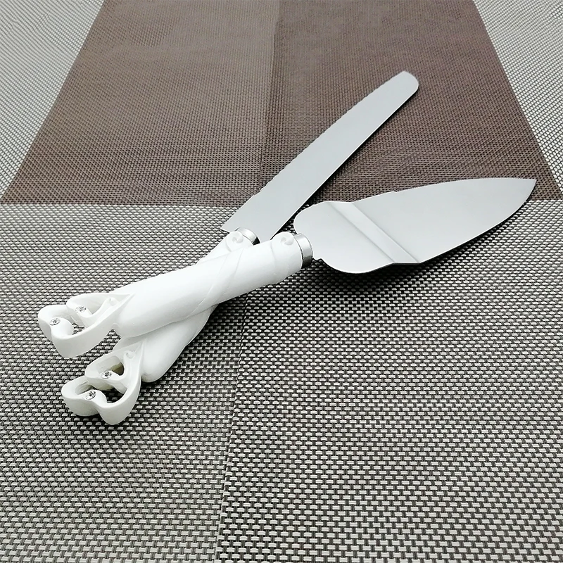 Stainless Steel Cake Server Blade Wedding Anniversary Birthdays Xmas Party 6A