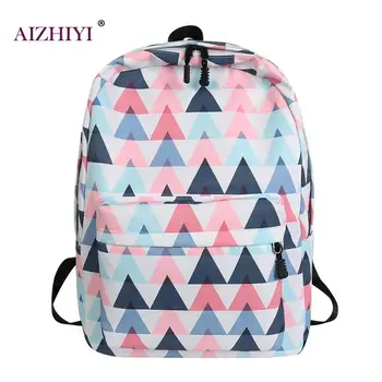 

Fashion Big Cartoon Print Women Canvas Backpacks Large Capacity Casual Students Travel School Shoulder Bags For Teenager Girls