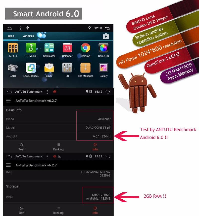 T3 ANDROID 6.0