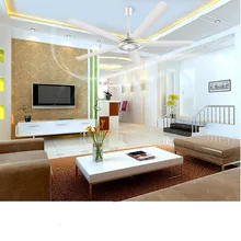 15% 5 Железный 56 мм лопасть с третьей передачей потолочный вентилятор воздушного охлаждения для гостиной столовой потолочный вентилятор большой ветер 1,4 м