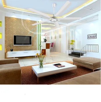 

15% 5 Iron 56mm Vane Third Gear Ceiling Air Cooling Fan Living Dining Room Ceiling Fan Large Wind 1.4m