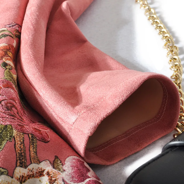 winter dress women sexy suede dresses O-neck long sleeve print floral A-line dress pink cute dresses winter dress women sexy suede dresses O-neck long sleeve print floral A-line dress pink cute dresses