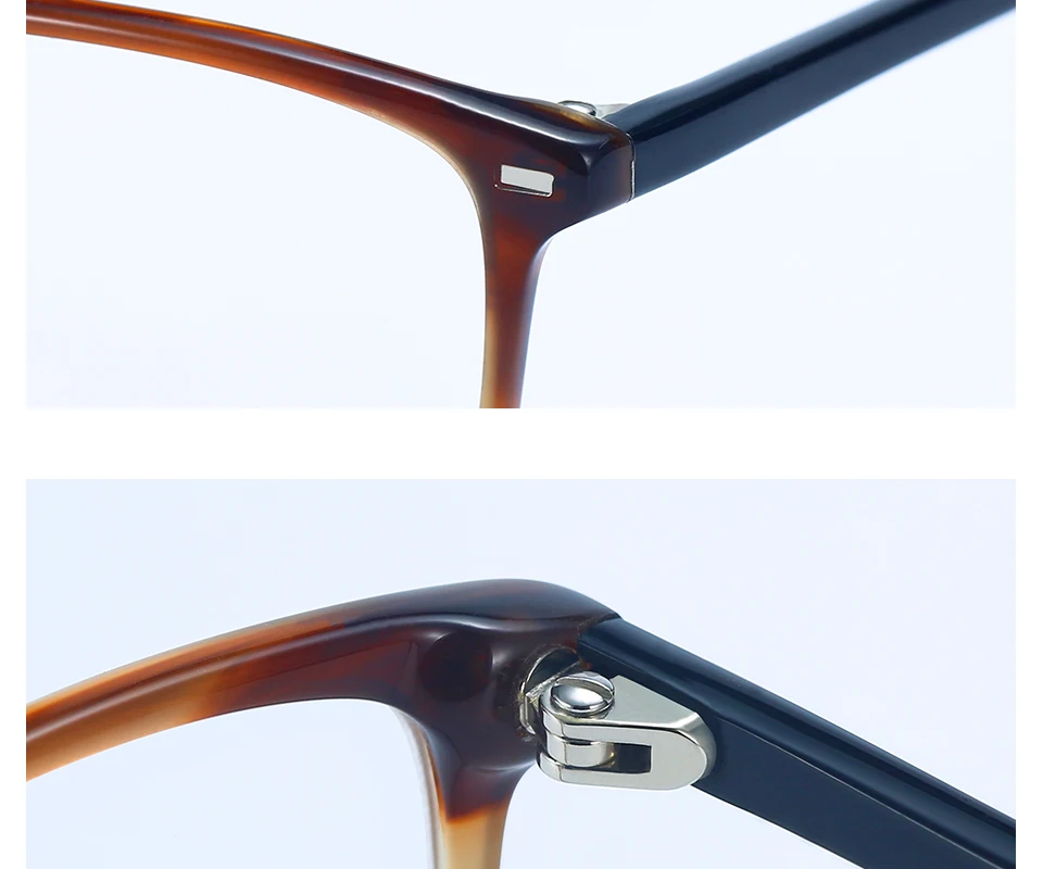 Optical Prescription Glasses Men Eyeglasses Hyperopia Myopia Prescription Lenses Acetate Glasses Anti-Blue-Ray (14)