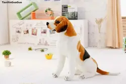 Большой 45 см мультфильма Бигль плюшевые игрушки на корточках собака мягкая кукла подушка игрушка подарок на день рождения s0929