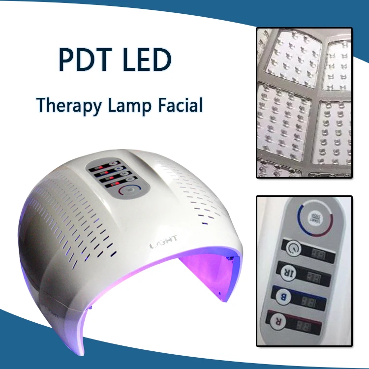  Foldable 4 Color LED Facial Treatment Photon Therapy Mask PDT Skin Rejuvenation Face Beauty Machine - 33051794889