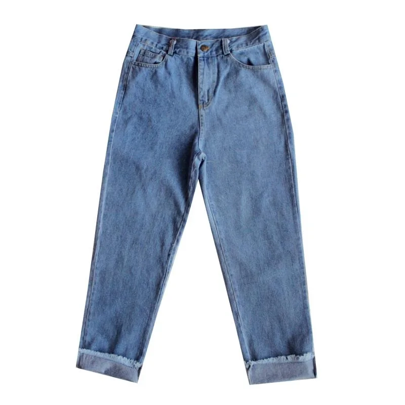 

New Spring 2018 Stretch Embroidered Jeans For Women Casual Flower Jeans Female Pencil Denim Pants Pattern Pantalon Femme