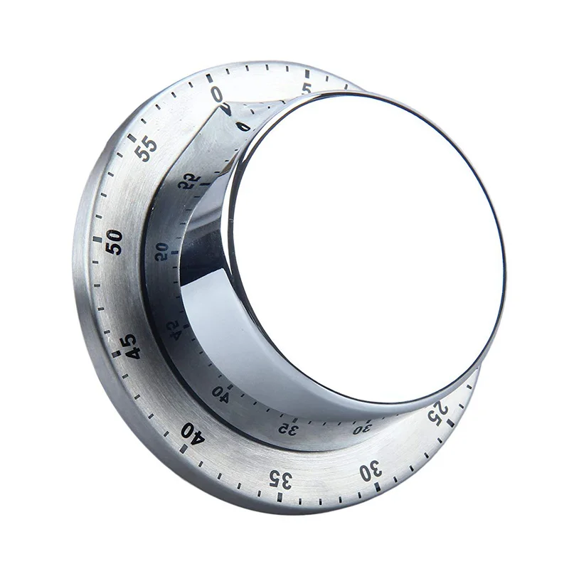 

60 Minute Kitchen Timer with Magnetic Base Manual Mechanical Cooking Timer Countdown Cooking Tools Kitchen Gadgets