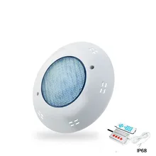

Swimming Pool Light LED Underwater Remote RGB Control Multi Color Fountain Light RGB Synchronous Control IP68 Waterproof 18W
