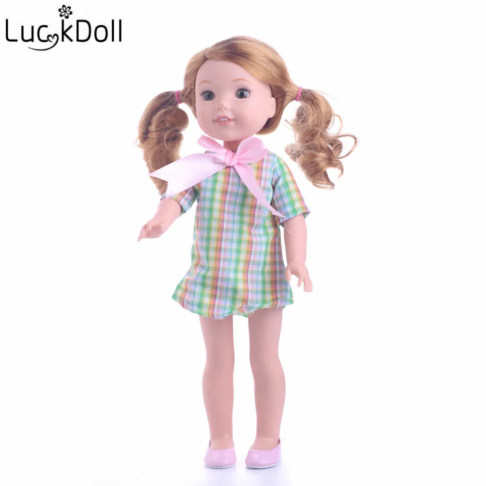 Luckydoll новая кукла одежда аксессуары юбка подходит для 14,5 дюймов Американская женская кукла игрушка детский лучший праздничный подарок