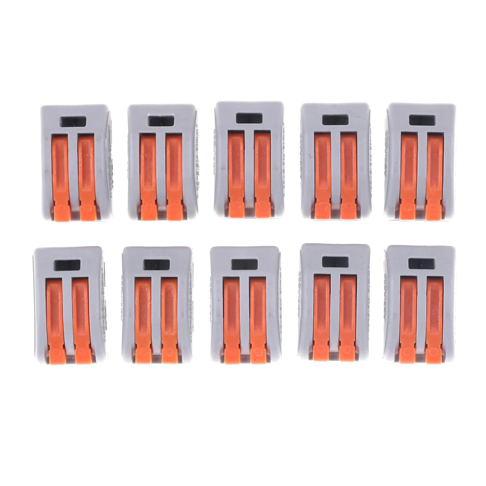 

10PCS Electrical Wiring Terminals Household Wire Connectors Fast Terminals For Connection Of Wires Lamps And Lanterns