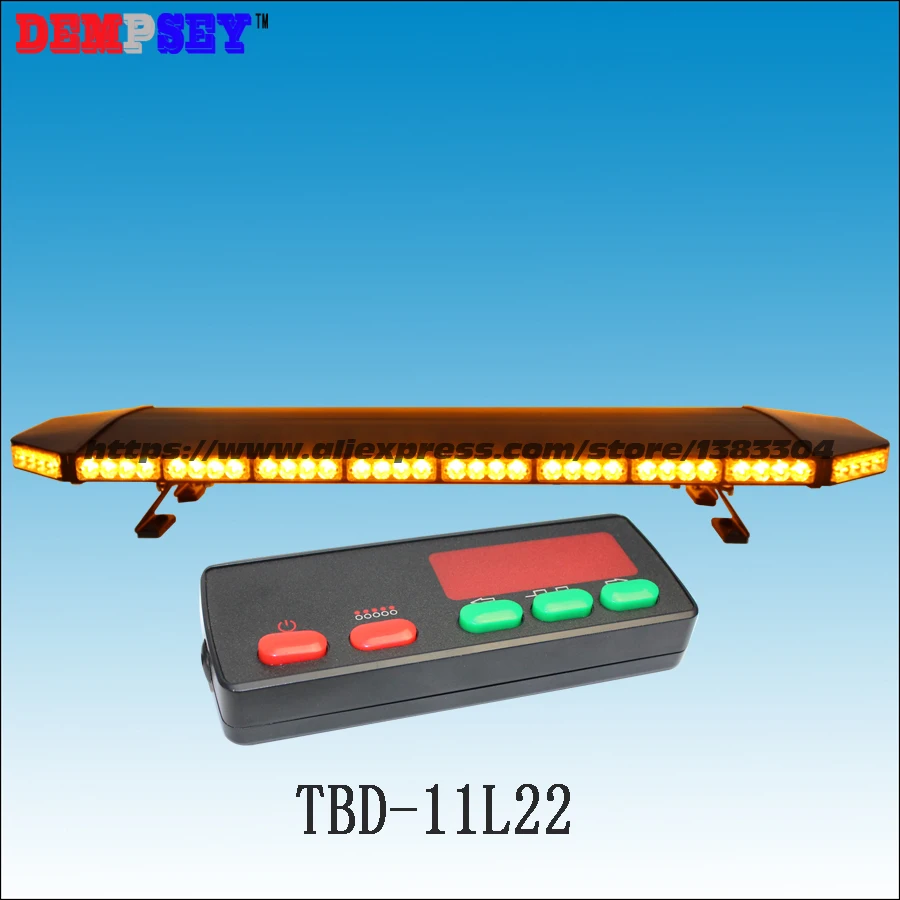 TBD-11L22 высокое качество Янтарный светодиодный световой, высокой мощности Светодиодный яркость предупредительные световой, DC12V/24 В свет бар