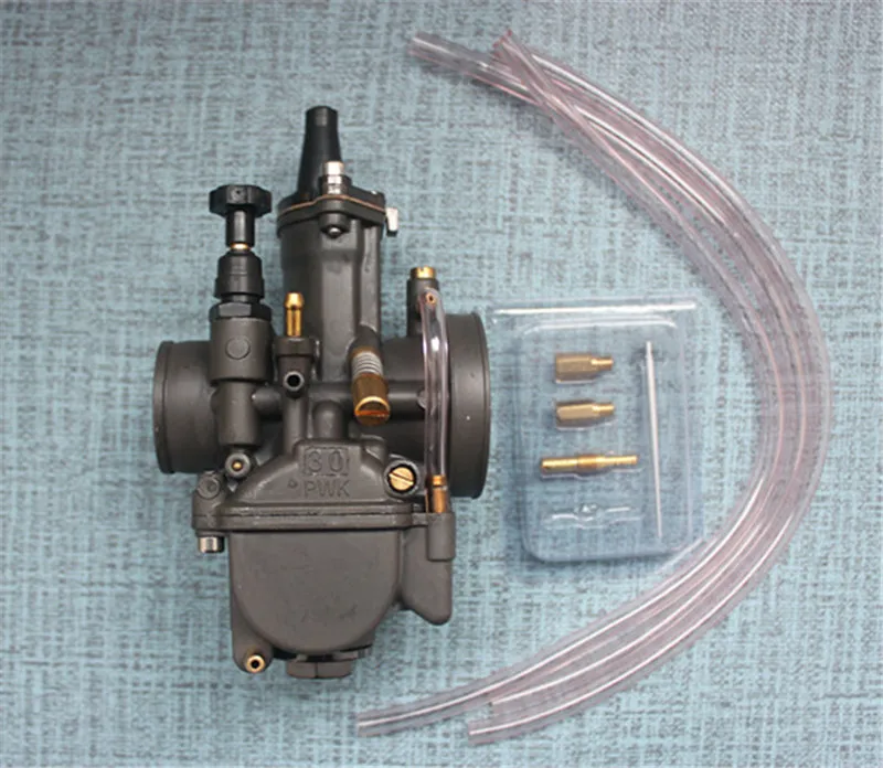 

Black Pwk30 30mm Power Jet Carburetor 28mm 30mm 32mm 34mm Universal Motorcycle Racing Carb Scooters Dirt Bike Atv Oem Oko Koso