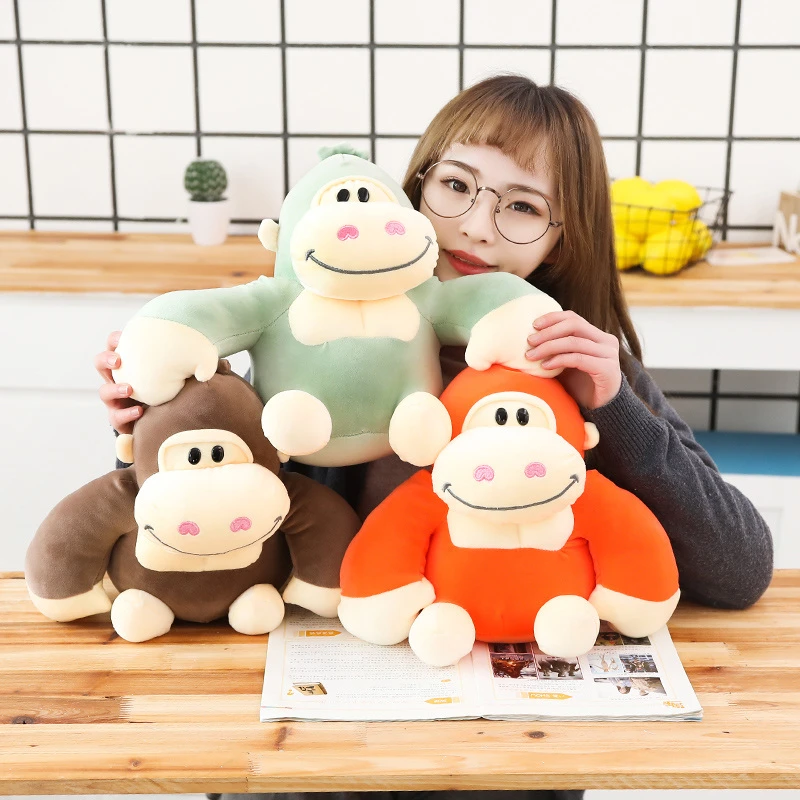 valentine's day monkey stuffed animal