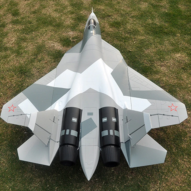 LX/полет в небе rc хобби Twin 12 лезвия 70 мм EDF T50/SU57 самолет комплект
