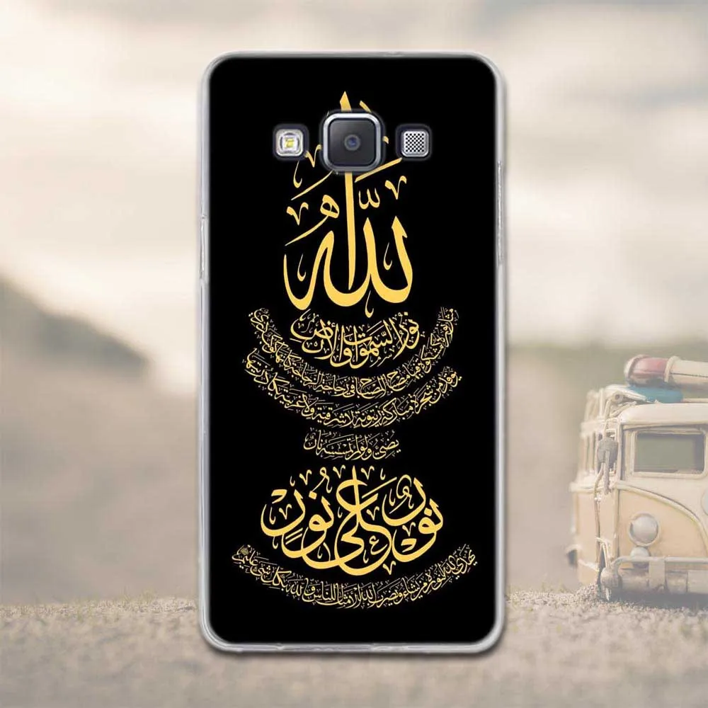 Fundas Phone Case Cover for Samsung Galaxy A5 A500 Ultra Soft TPU Silicon Transparent Tower Animal 5