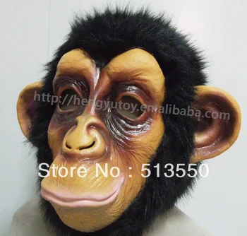 

Adult Humorous Funny DELUXE COMICAL CHIMP MASK * Chimpanzee Monkey Gorilla