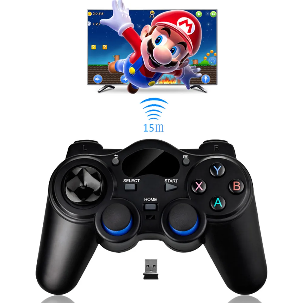 Купить джойстик для телевизора. 2.4 Wireless Controller Gamepad. Приставка 2.4g Wireless. 2.4G Wireless Controller Gamepad игры. Wireless Gamepad Smart Controller.