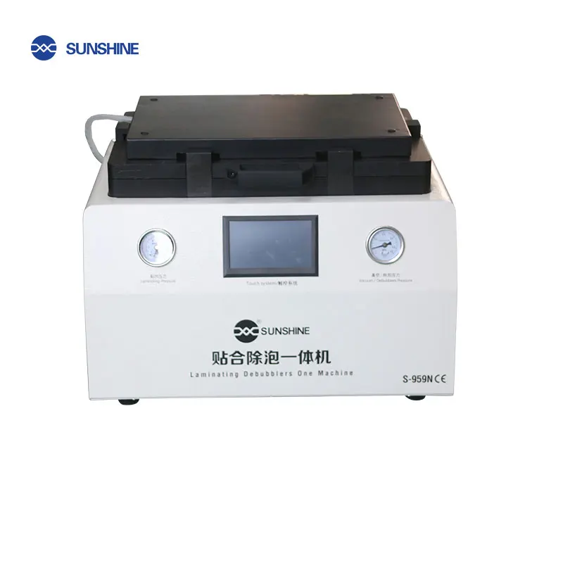  SUNSHINE 15inch SS-959N Mobile LCD Refurbished Oca liminating Debubbler Machine For Iphone SamsungS