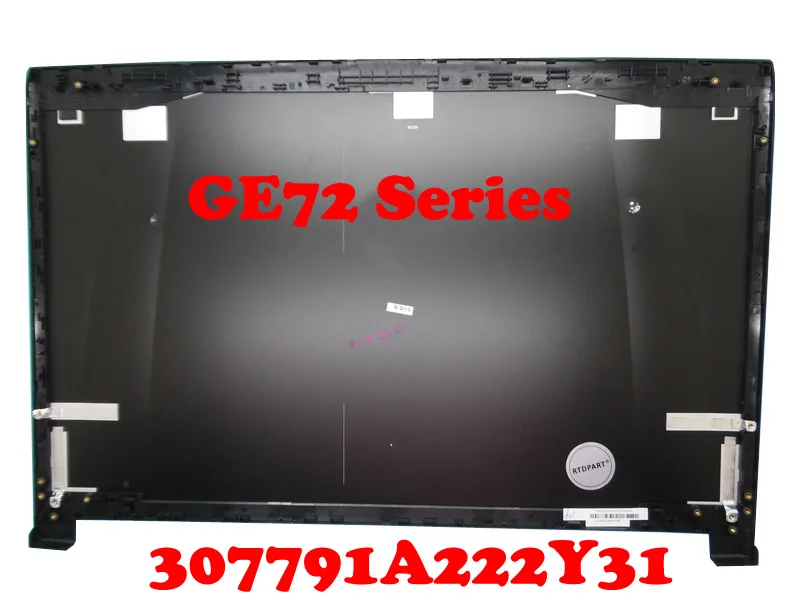 Верхняя крышка для ноутбука MSI GE62 6QD 6QF 2QE 3076J1A512Y31 / GE72 307791A247Y31 T 307791A222Y31 новая Крышка