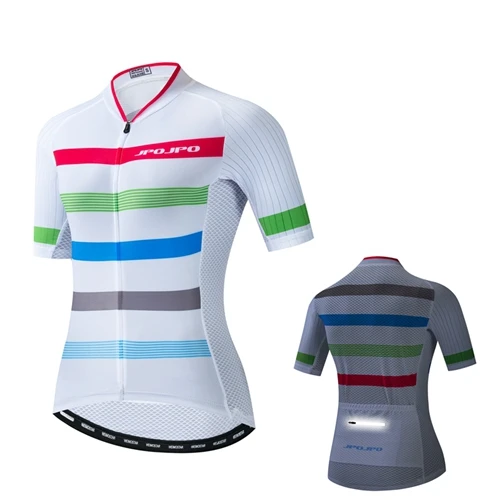 JPOJPO Высокое качество Велоспорт Джерси короткий рукав женская летняя велосипедная одежда быстросохнущая MTB футболка для езды на велосипеде Maillot Ciclismo - Color: JP6004
