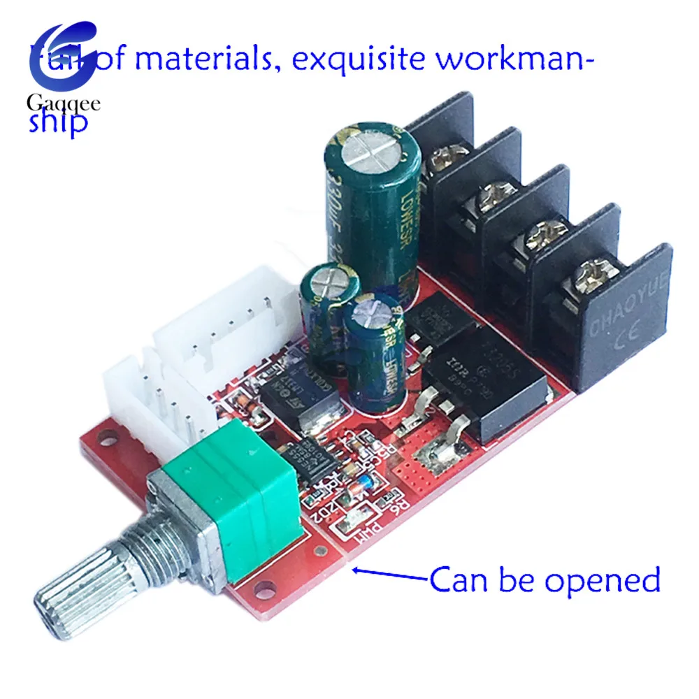 DC PWM мотор регулятор скорости модуль 10V 50V 15A диммеры для светодиодной ленты