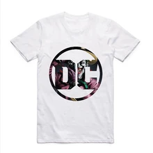 Gifts for boyfriends Manway DC Superhero Superman Batman Hero Series Logo Round-collar Men's T-shirt 2018 new dc comics superman series logo wallets purse multicolor 12cm leather hot w192