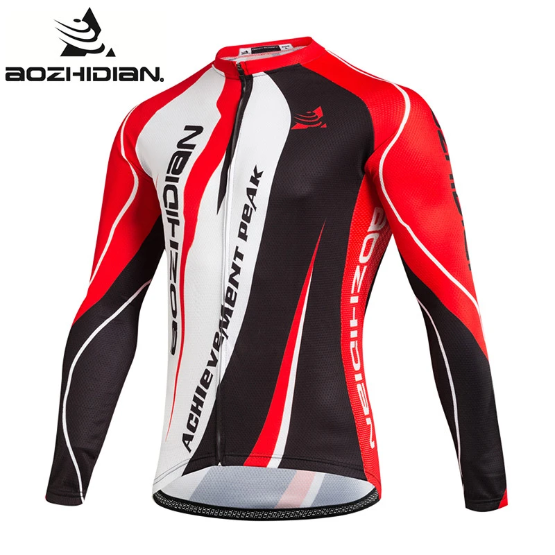 2017 AZD Hombres Specialized Ciclismo Jersey Maillot ropa de Ciclismo de Verano de Manga Larga MTB Pro Team Jersey de Ciclo de Encargo|custom cycling jersey|cycling jerseycycling jersey funny - AliExpress