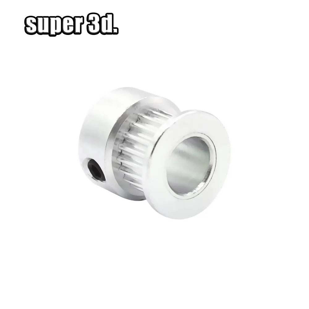 

3D Printer GT2 Idler Timing Pulley 20T Bore 5mm OD 16mm use for Width 6mm belt without tooth