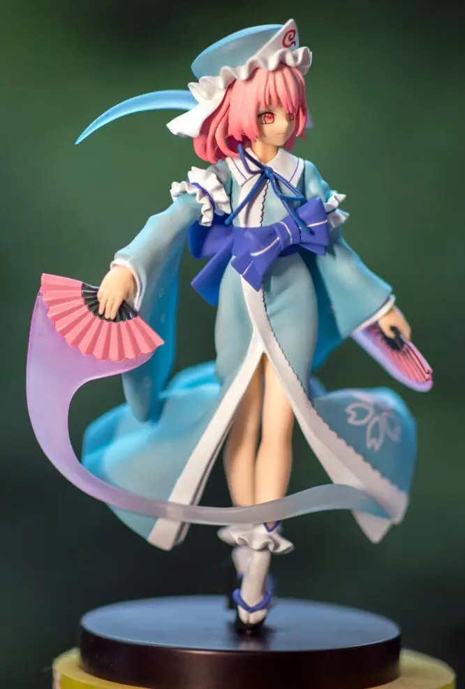 Японская Оригинальная фигурка Аниме Saigyouji Yuyuko TouHou Project Коллекционная модель