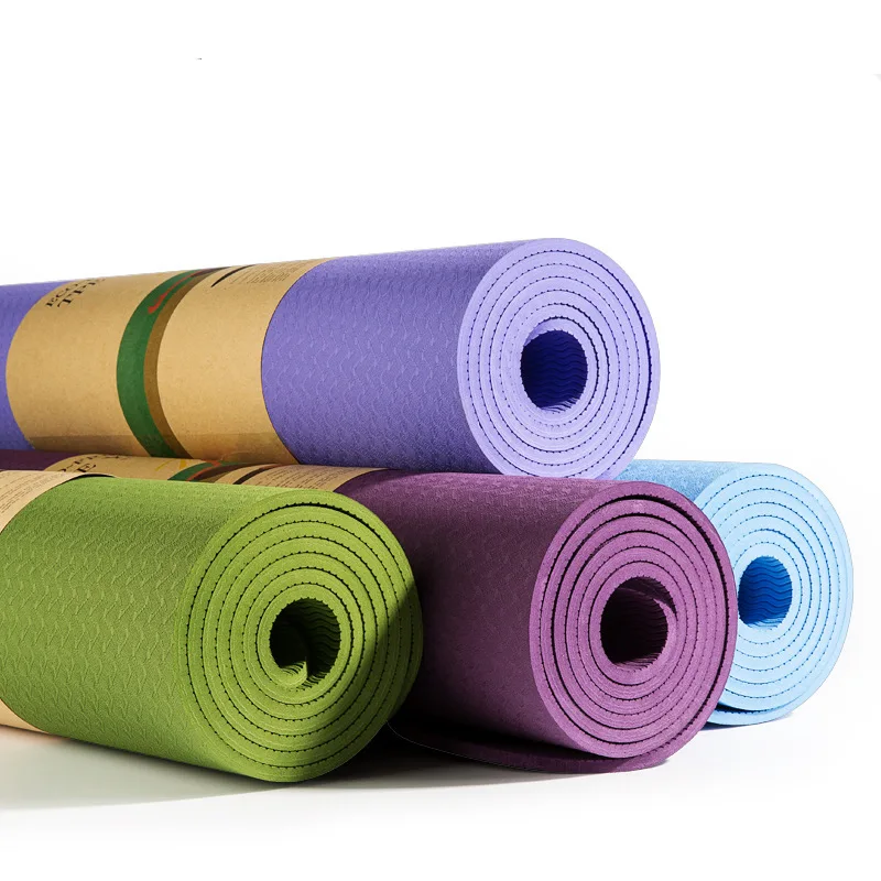JUFIT 1830*610*6MM TPE Yoga Mat Exercise Sports Mats For Fitness Gym Environmental Tasteless Pad For Beginner JUFIT 1830*610*6MM TPE Yoga Mat Exercise Sports Mats For Fitness Gym Environmental Tasteless Pad For Beginner