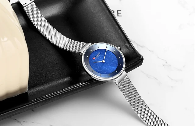 CURREN Luxury Brand Ladies Quartz Watches Women Stainless Steel