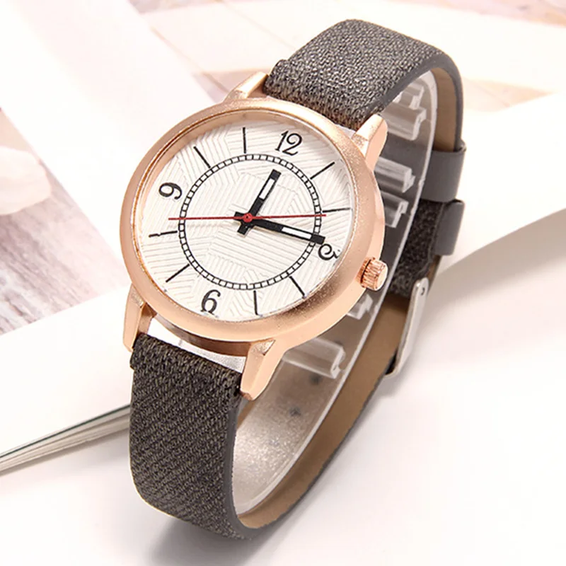 

Women Long needle Creative watch ladies Business watch women's fashion quartz wristwatch girls students leather dress Clock Hour